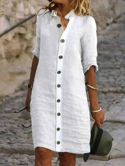 Classic Front Button Sundress