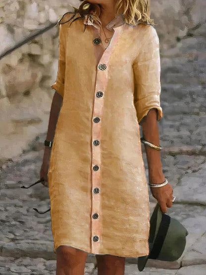 Classic Front Button Sundress