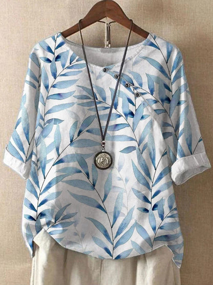 Casual Loose Fit Summer Top - Pexav