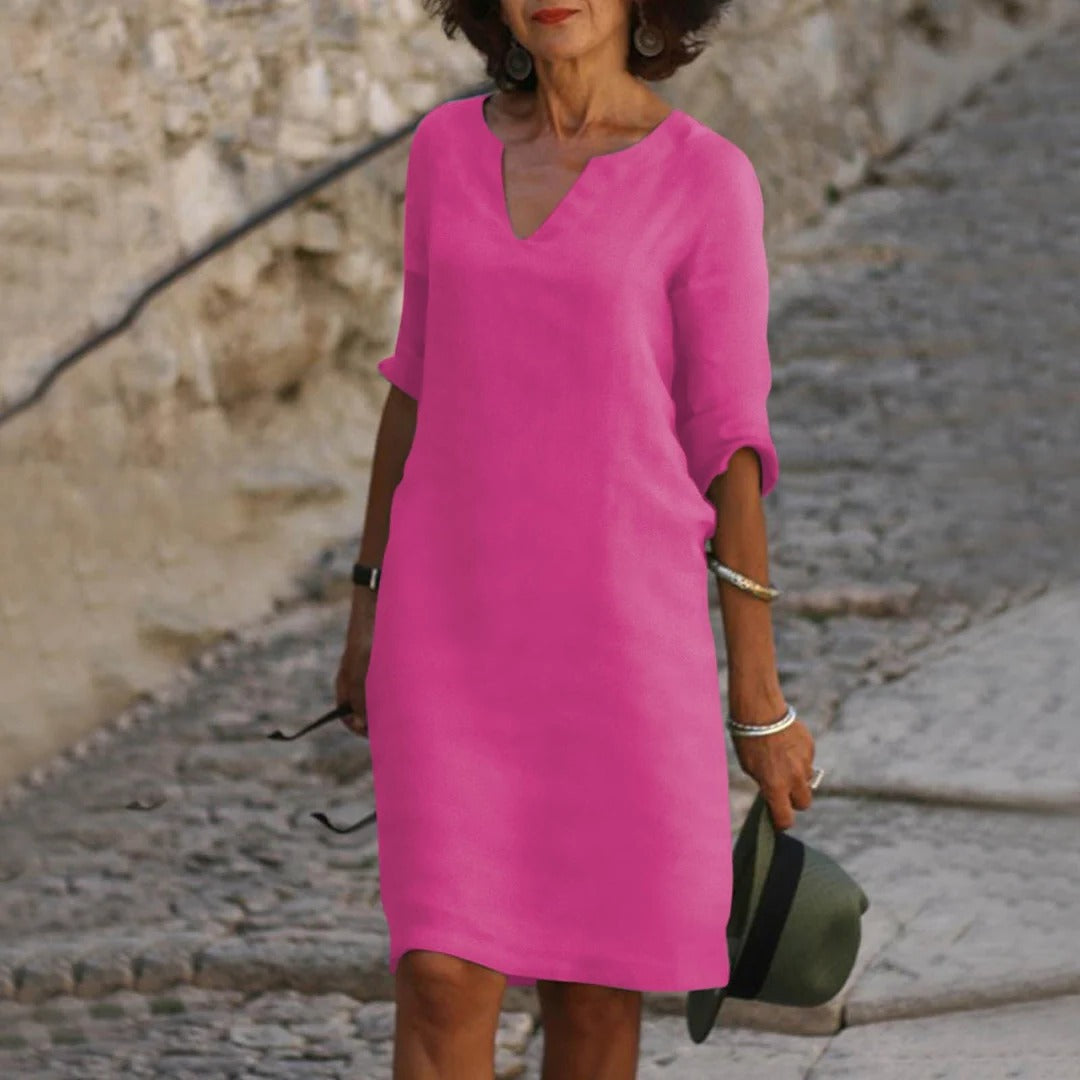 Sundress with V Neckline