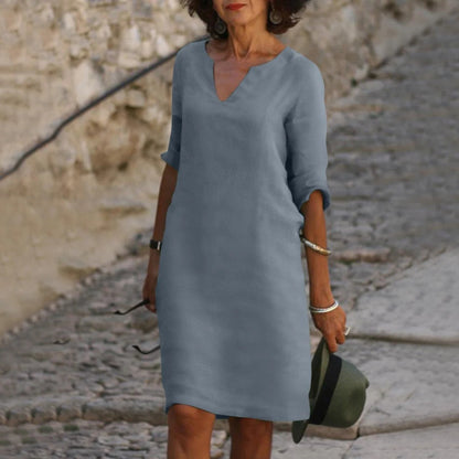 Sundress with V Neckline