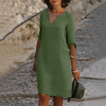 Sundress with V Neckline