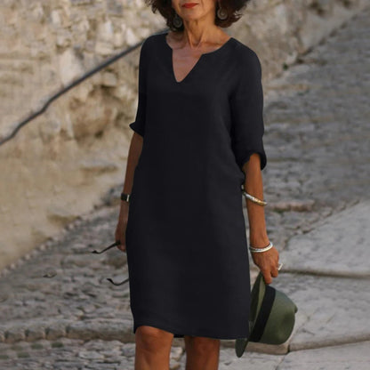 Sundress with V Neckline