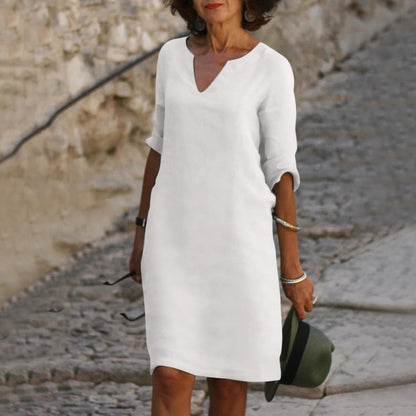 Sundress with V Neckline