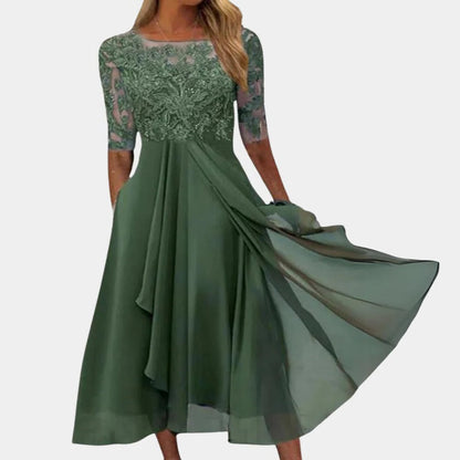 Elegant Floral Sundress for Women