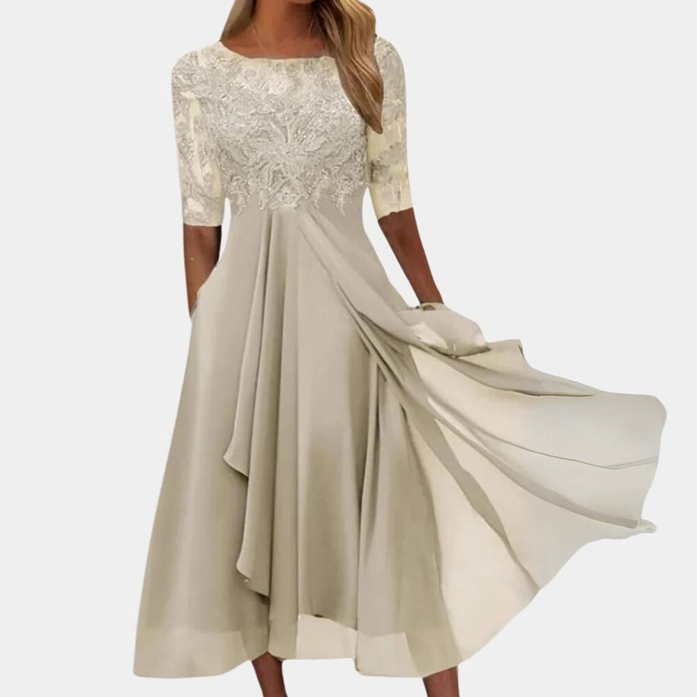 Elegant Floral Sundress for Women