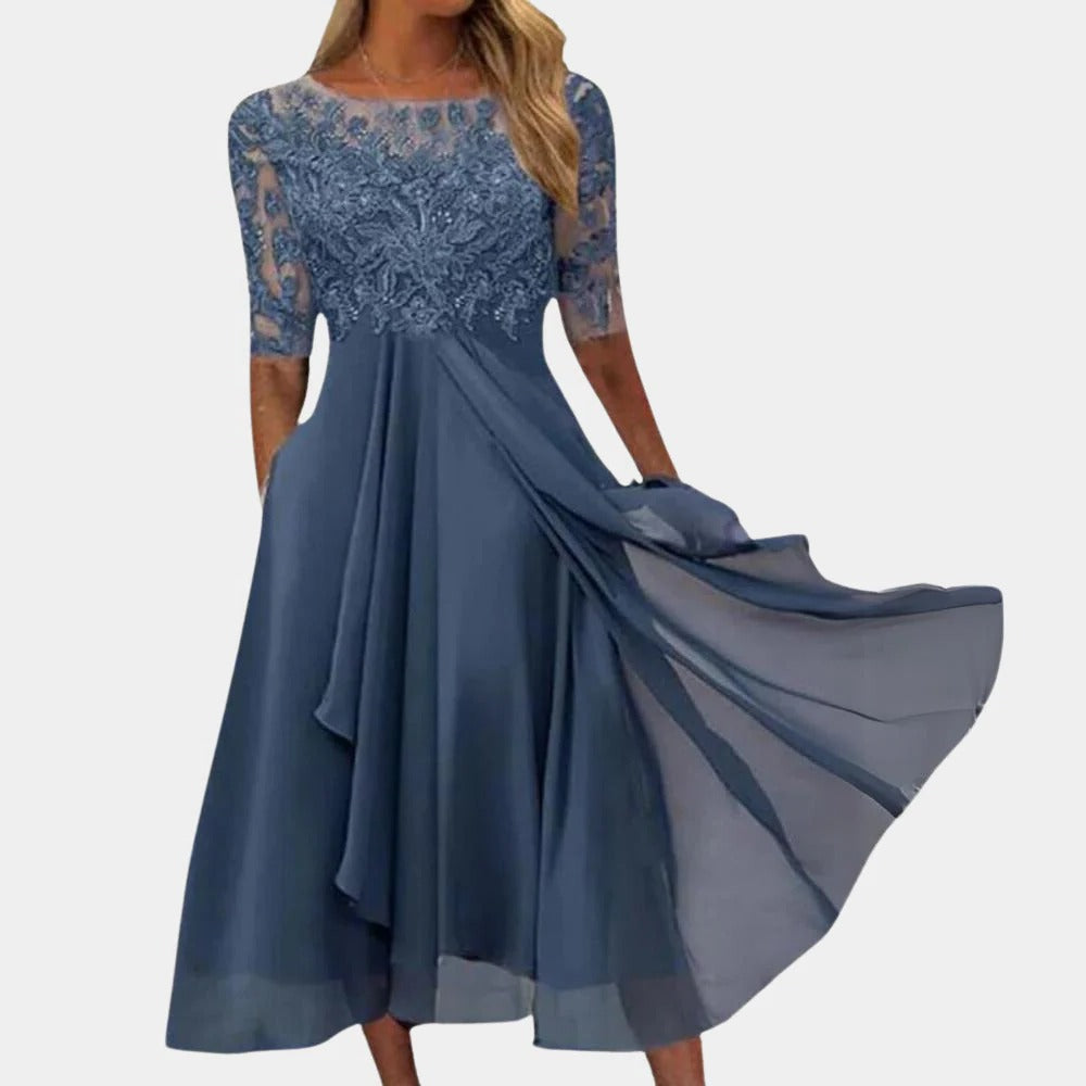 Elegant Floral Sundress for Women - Pexav