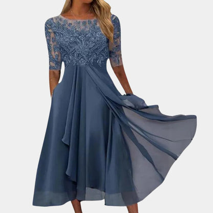 Elegant Floral Sundress for Women - Pexav