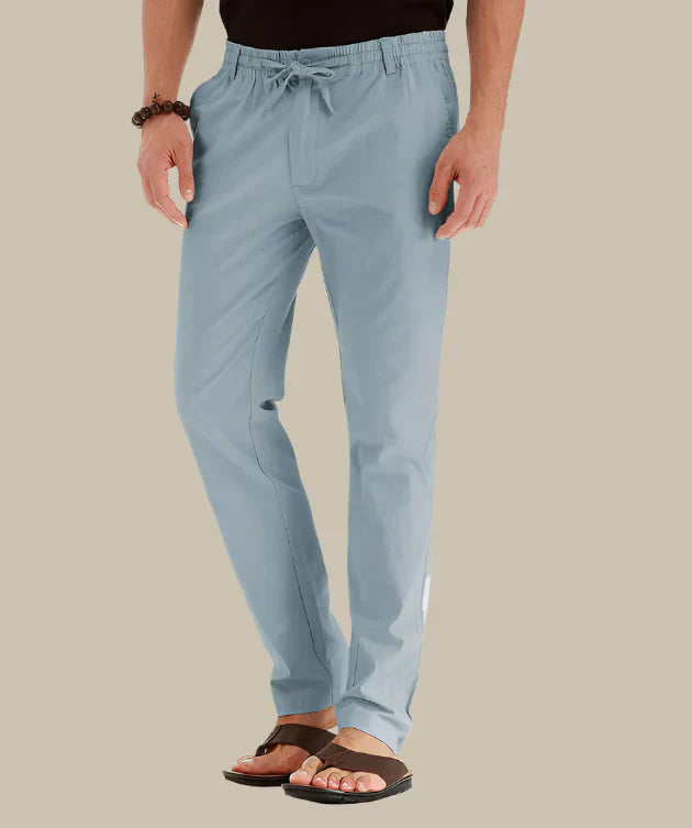 Comfortable Mens Summer Pants with Stretch Waist