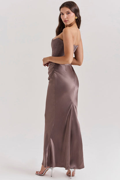 Elegant Long Wedding Guest Maxi Dress