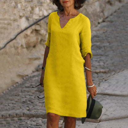 Sundress with V Neckline