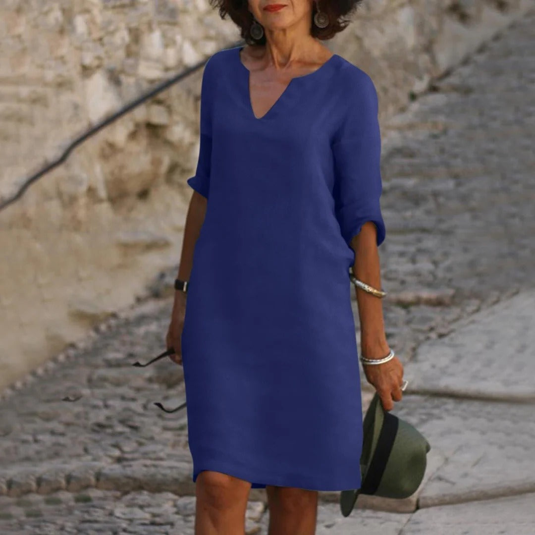 Sundress with V Neckline