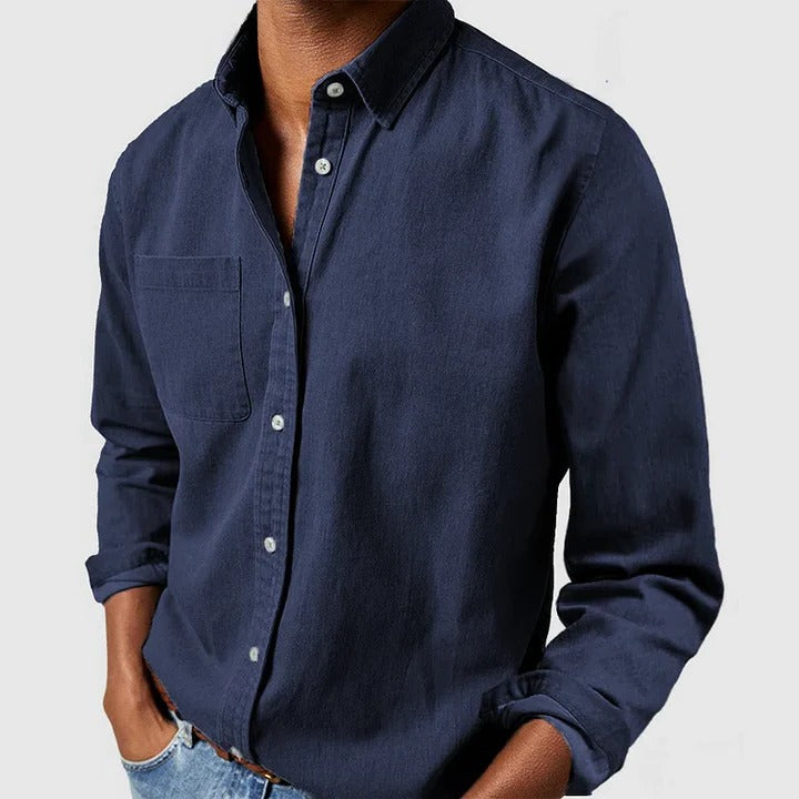 Comfortable Loose Fit Long Sleeve Top - Pexav