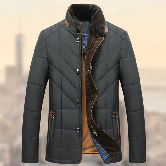 Warm Waterproof Mens Parka Coat