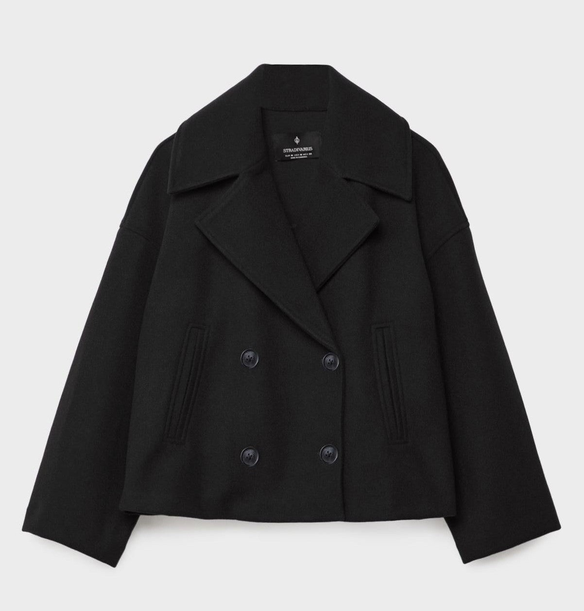 Casual Fit Double Breasted Overcoat - Nocini
