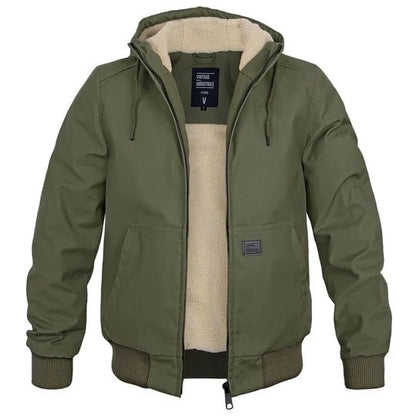Warm Men's Parka Jacket