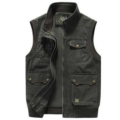 Classic Mens Multi Pocket Waistcoat