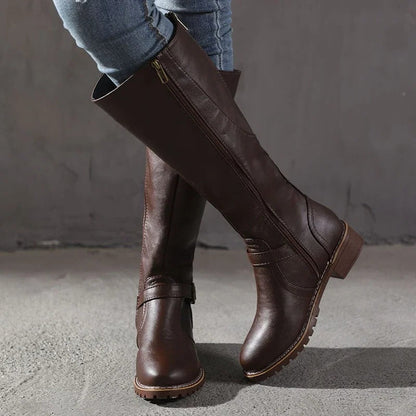 Tall Ladies Knee High Boots