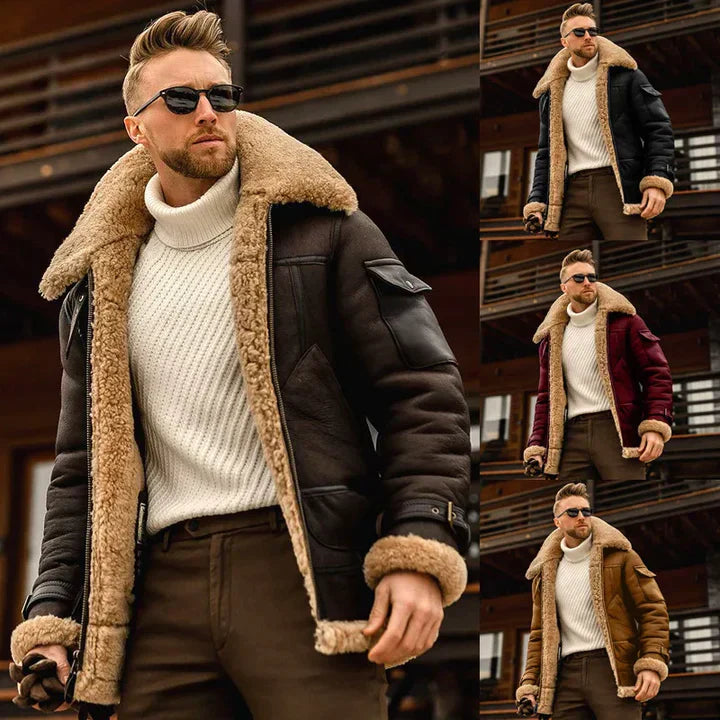 Warm Waterproof Men's City Coats