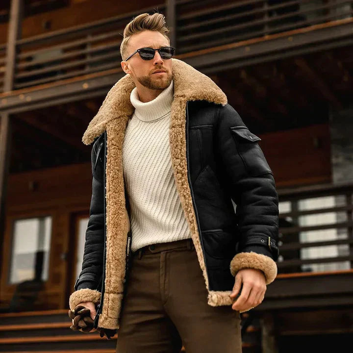 Warm Waterproof Men's City Coats