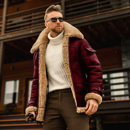 Warm Waterproof Men's City Coats
