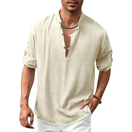 Casual Mens Short Sleeve Shirt
