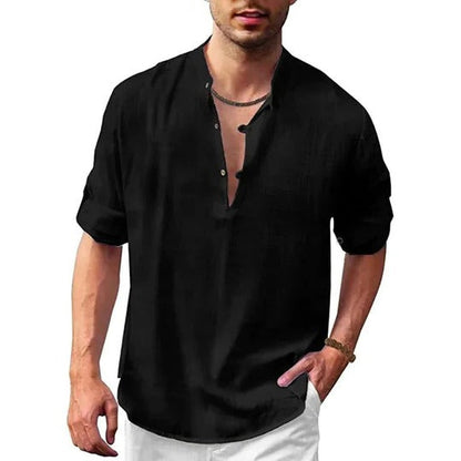 Casual Mens Short Sleeve Shirt