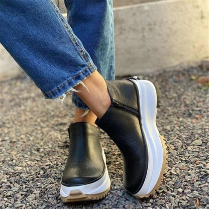 Easy Wear Block Heel Ankle Boots