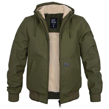 Warm Men's Parka Jacket