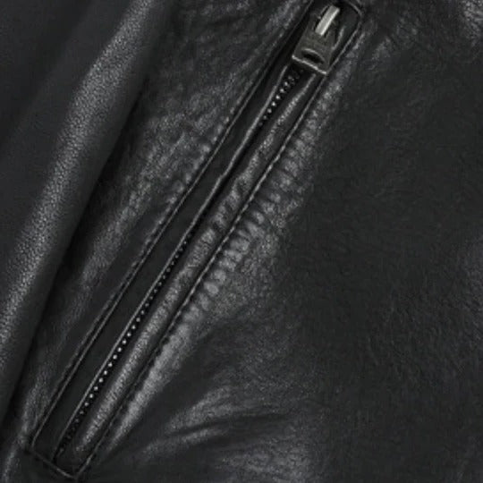 Classic Mens Leather Coat