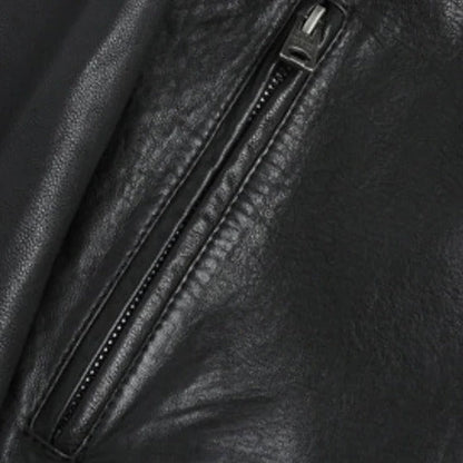 Classic Mens Leather Coat