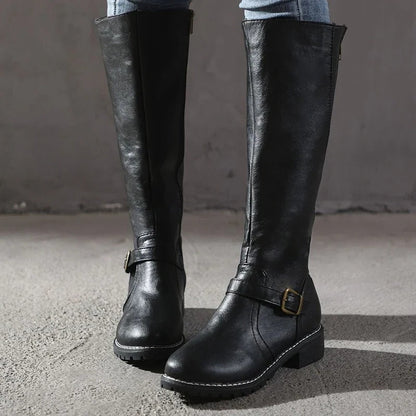 Tall Ladies Knee High Boots