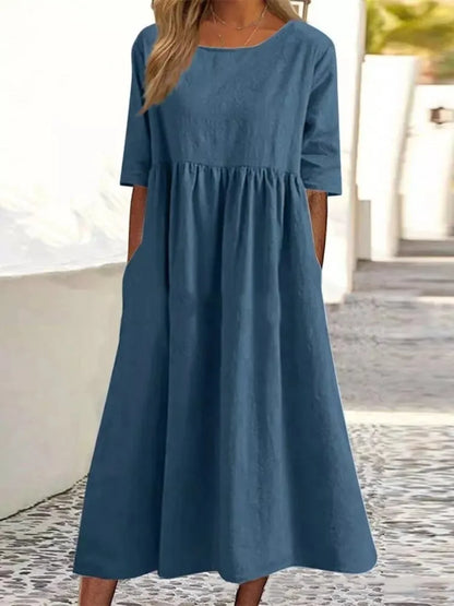 Chic Floral Women's Dress - Olytrend