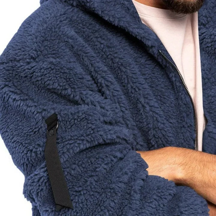 Warm Waterproof Parka with Hood