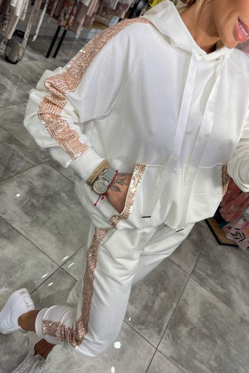 Glittery 2 Piece Women's Outfit Set