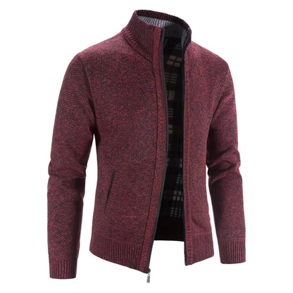 Men's Fleece Zipper Sweater