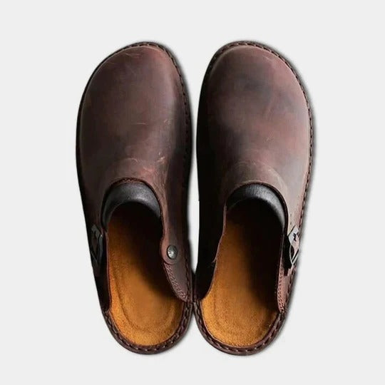 Comfy Mens Fleece Slippers