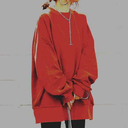 Cozy Women's Relaxed Fit Cotton Sweatshirt