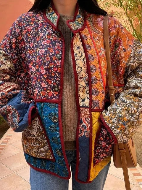 Classic Flower Pattern Jacket