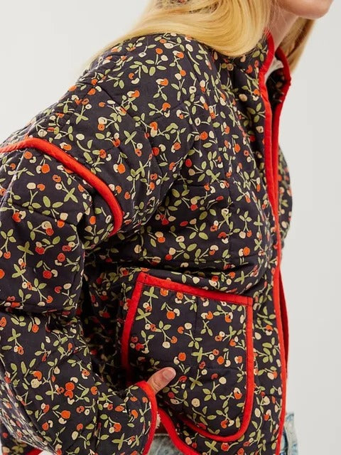 Classic Flower Pattern Jacket