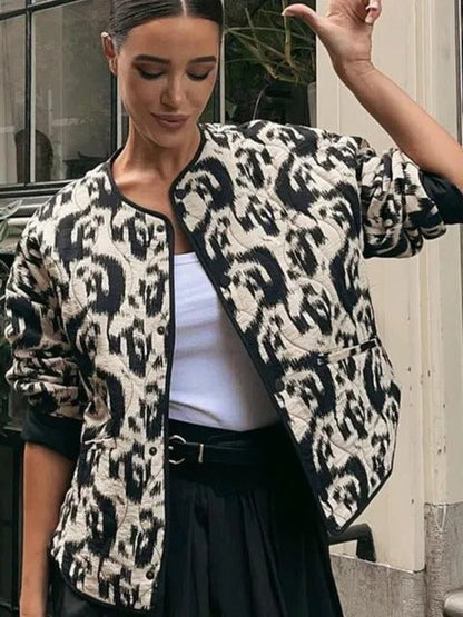 Classic Flower Pattern Jacket