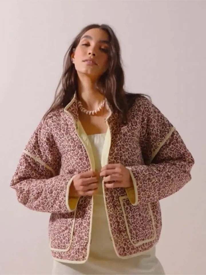 Classic Flower Pattern Jacket