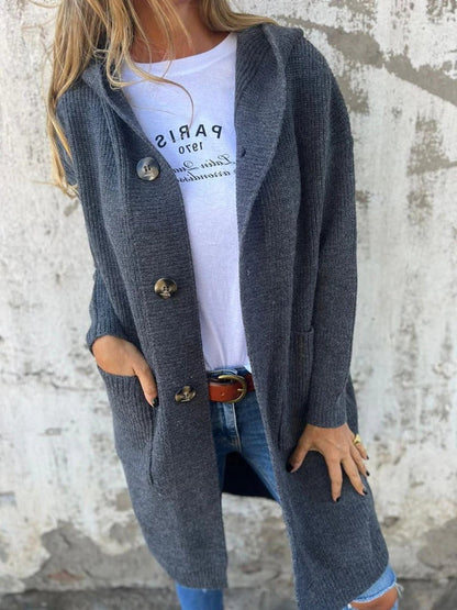 Cozy Oversized Open Front Cardigan
