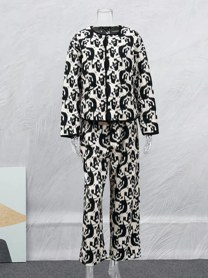 Classic Flower Pattern Jacket