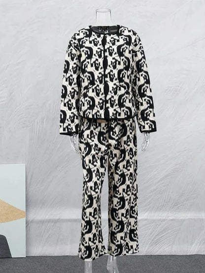 Classic Flower Pattern Jacket