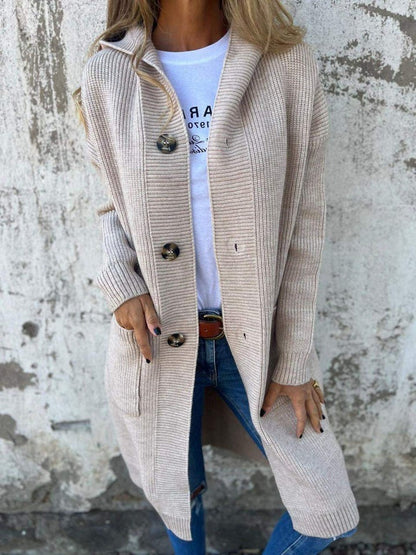 Cozy Oversized Open Front Cardigan