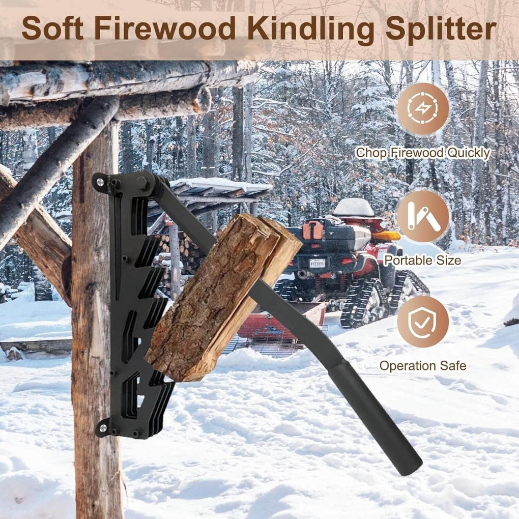 Easy Use Log Splitter for Firewood - Olytrend