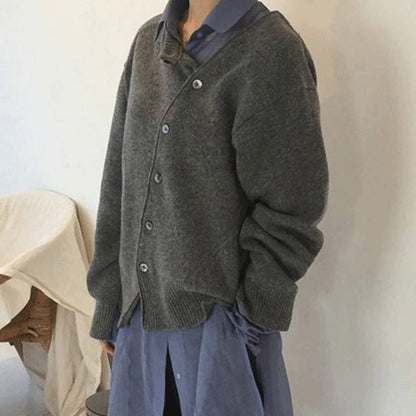 Cozy Women's Open Front Long Sleeve Cardigan Sweater