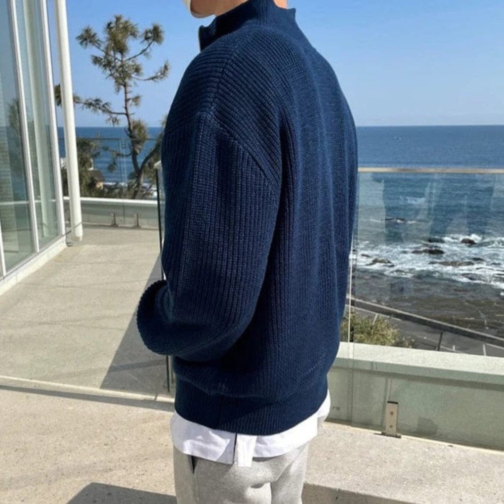 Men's Fashionable Crew Neck Sweater