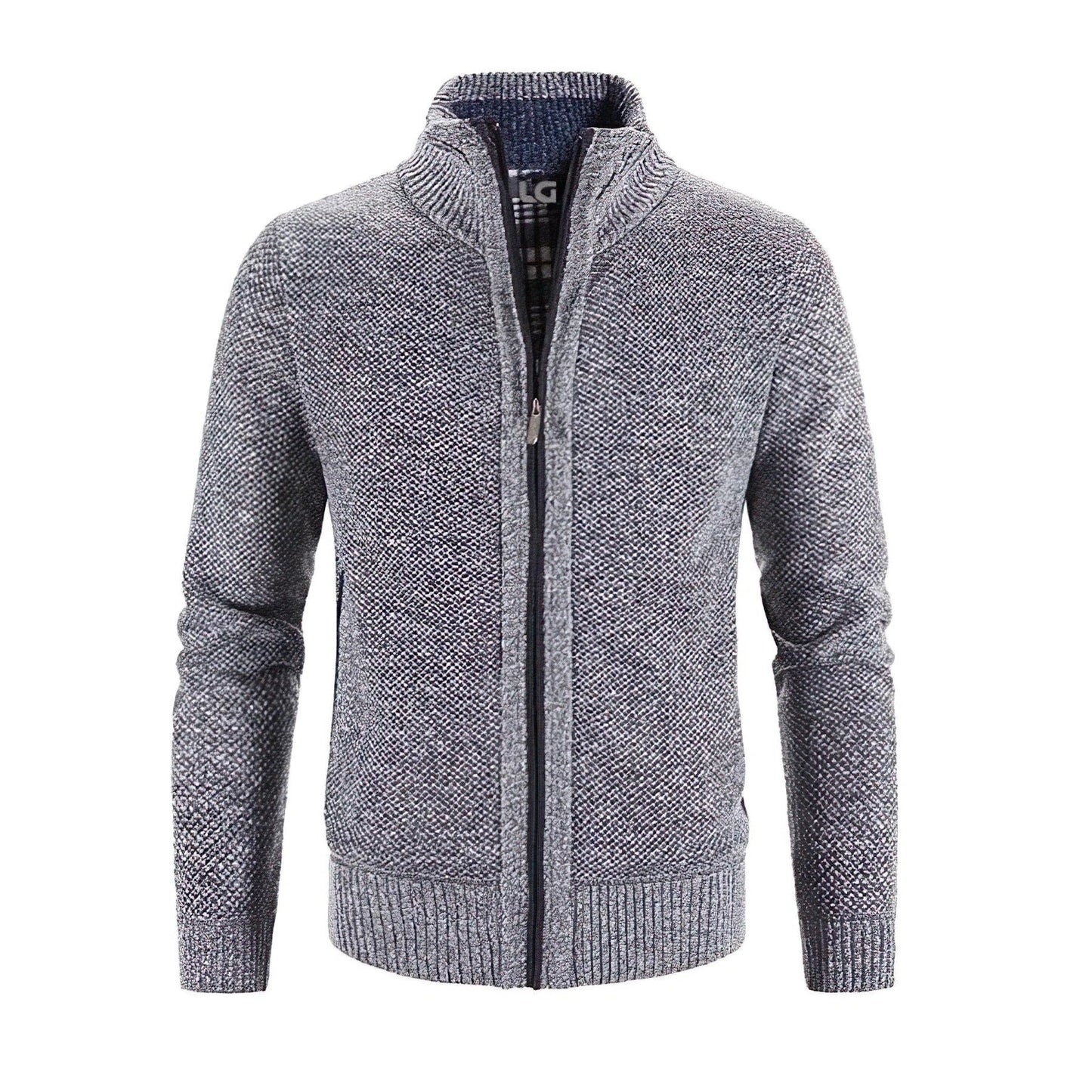 Men's Fleece Zipper Sweater - Pexav